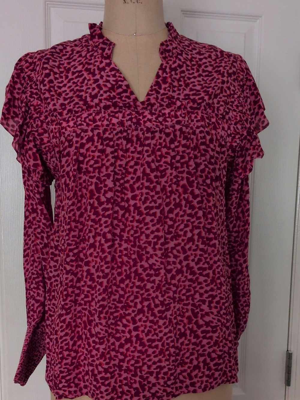 Rungolee Print Long Sleeve Blouse